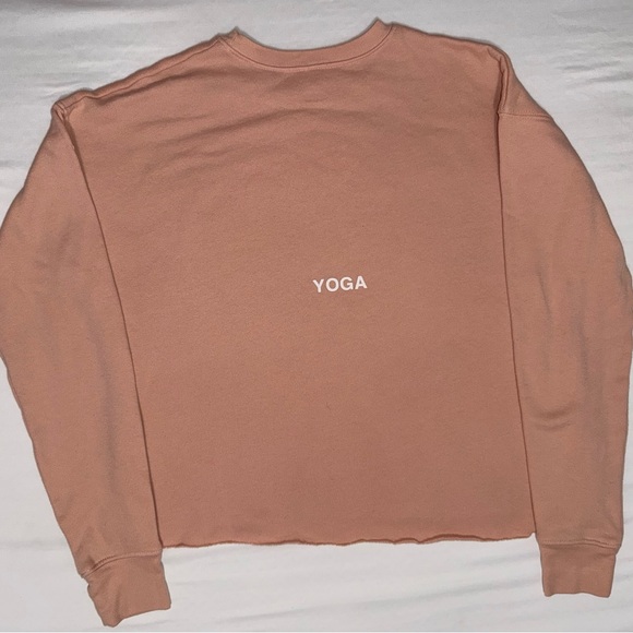 Alo Yoga Accolade Women’s Pink Crew Neck Pullover Size XS - Picture 2 of 4